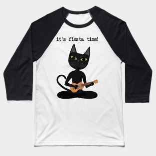 ukulele cat Baseball T-Shirt